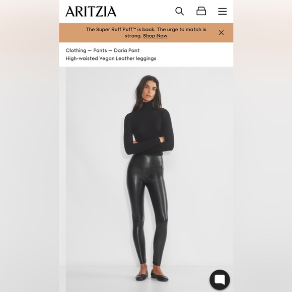 Wilfred Free Daria Skinny High Rise Pant Size: M Regular Colour: Tan, Worn once - Picture 1 of 3